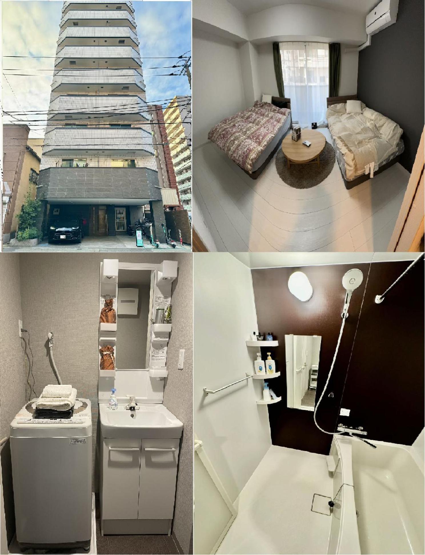 Calum Asakusa Imado Tokyoカルム浅草今戸ツインルーム新築民泊東京浅草隅田川今戸神社近くスカイツリー見えるコンビニコインランドリー近くある浅草駅まで徒歩圏内アクセス便利成田空港羽田空港銀座渋谷東京駅直通 Exterior foto
